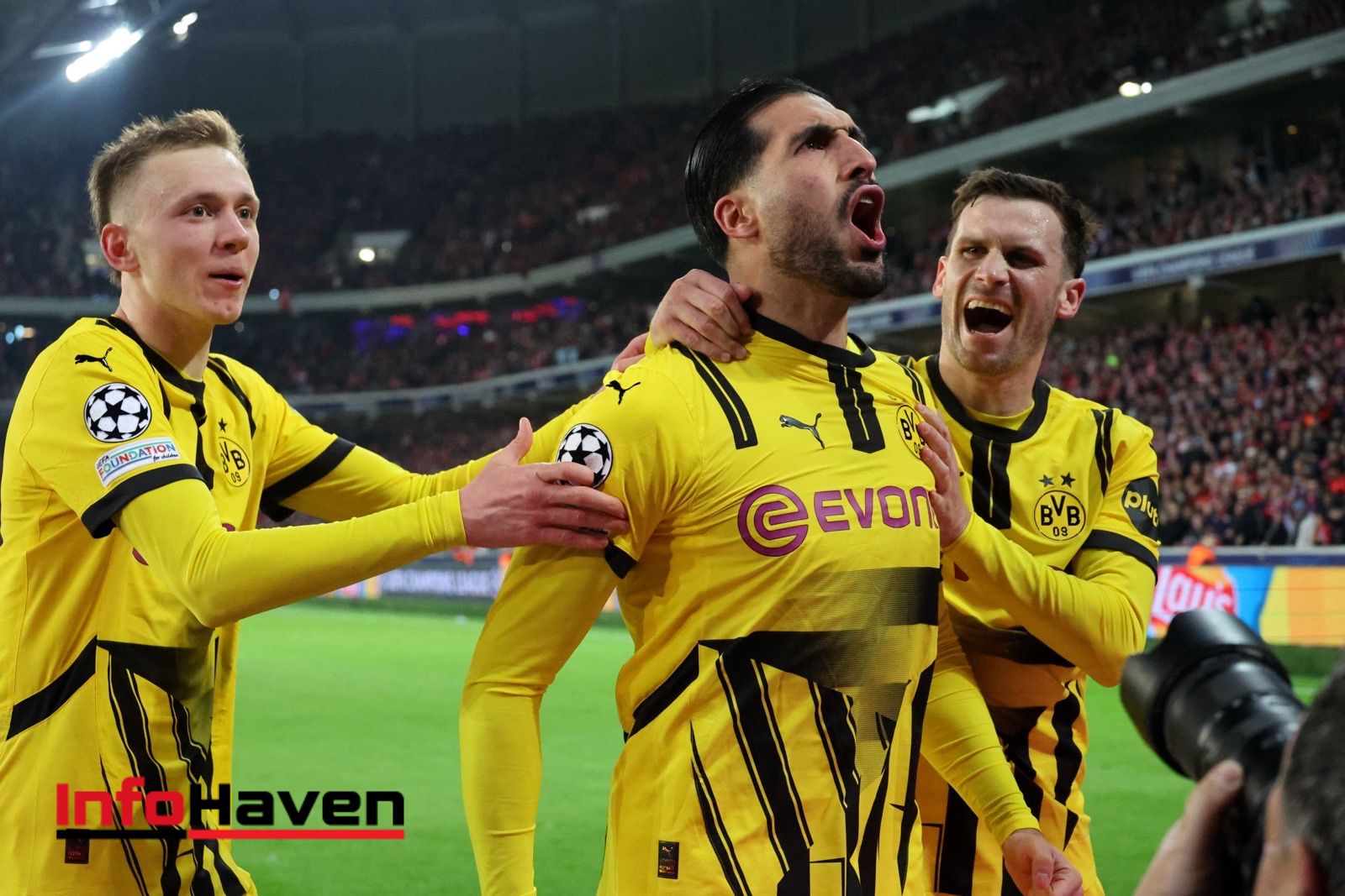 aufstellungen: teilnehmer: borussia dortmund gegen lille osc